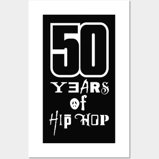 CELEBRATING 50 YEARS OF HIP HOP BAND LOGOS Posters and Art